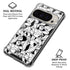 Looney Tunes Bugs Bunny Super Sized Pattern Pixel 9/9 Pro Clear Case